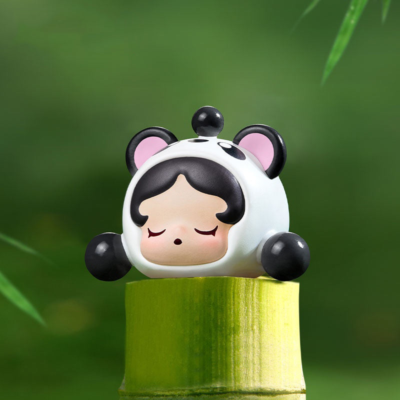 POP BEAN SKULLPANDA Panda Partner Set (Chengdu Limited Edition)Series Figures