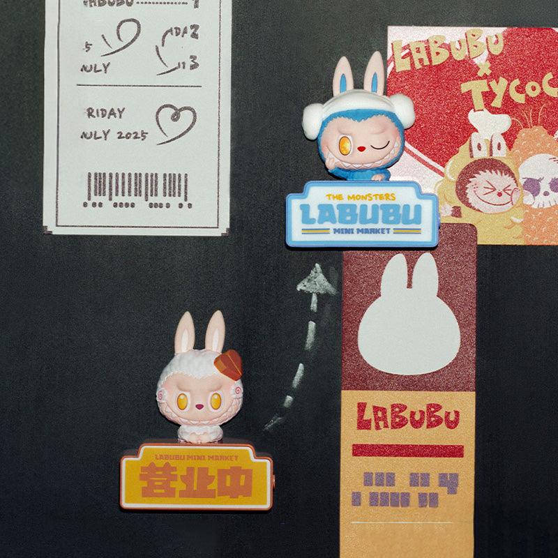 The Monster LABUBU Wacky Mart Series-Fridge Magnet Figures