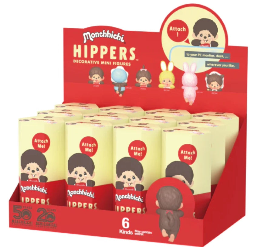 Monchhichi Hippers Decorative Series Mini Figures