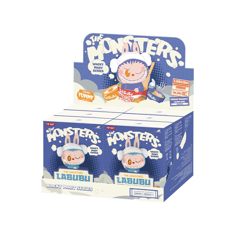 The Monster LABUBU Wacky Mart Series-Fridge Magnet Figures