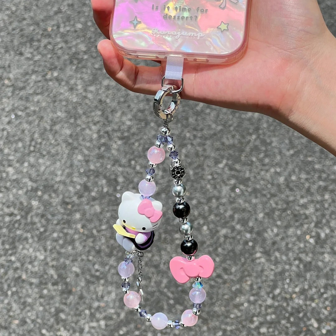 Hello-Kitty Astrology Study Series Phone-Chains PVC Figures