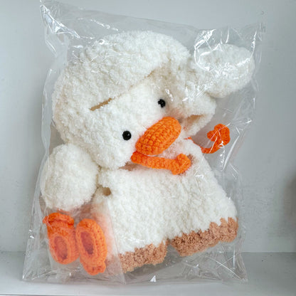 LABUBU Handmade Duck Clothes Doll