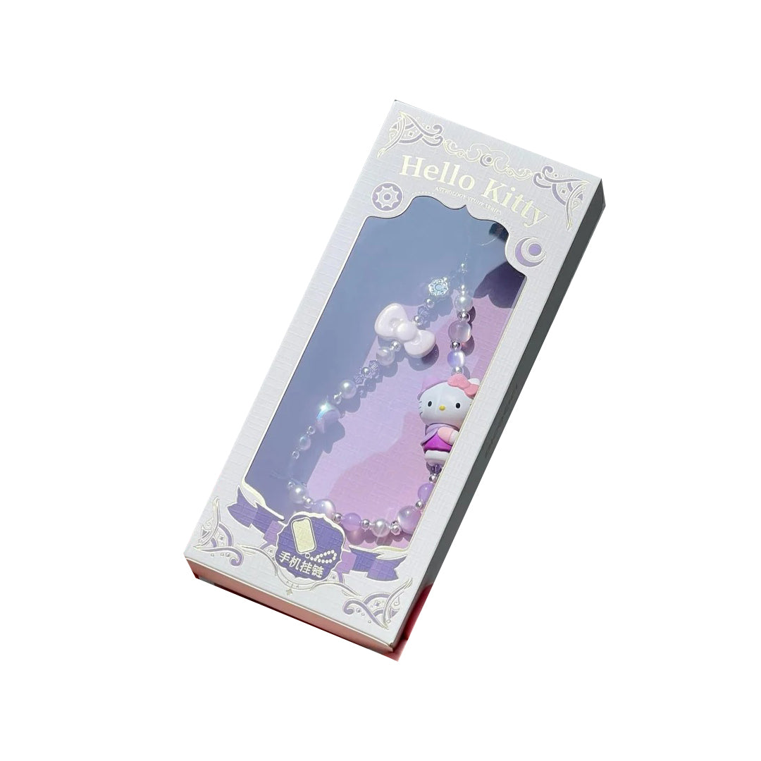 Hello-Kitty Astrology Study Series Phone-Chains PVC Figures