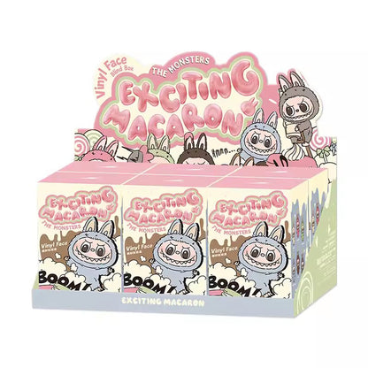 THE MONSTERS Exciting Macaron Vinyl Face Series Plush Dolls